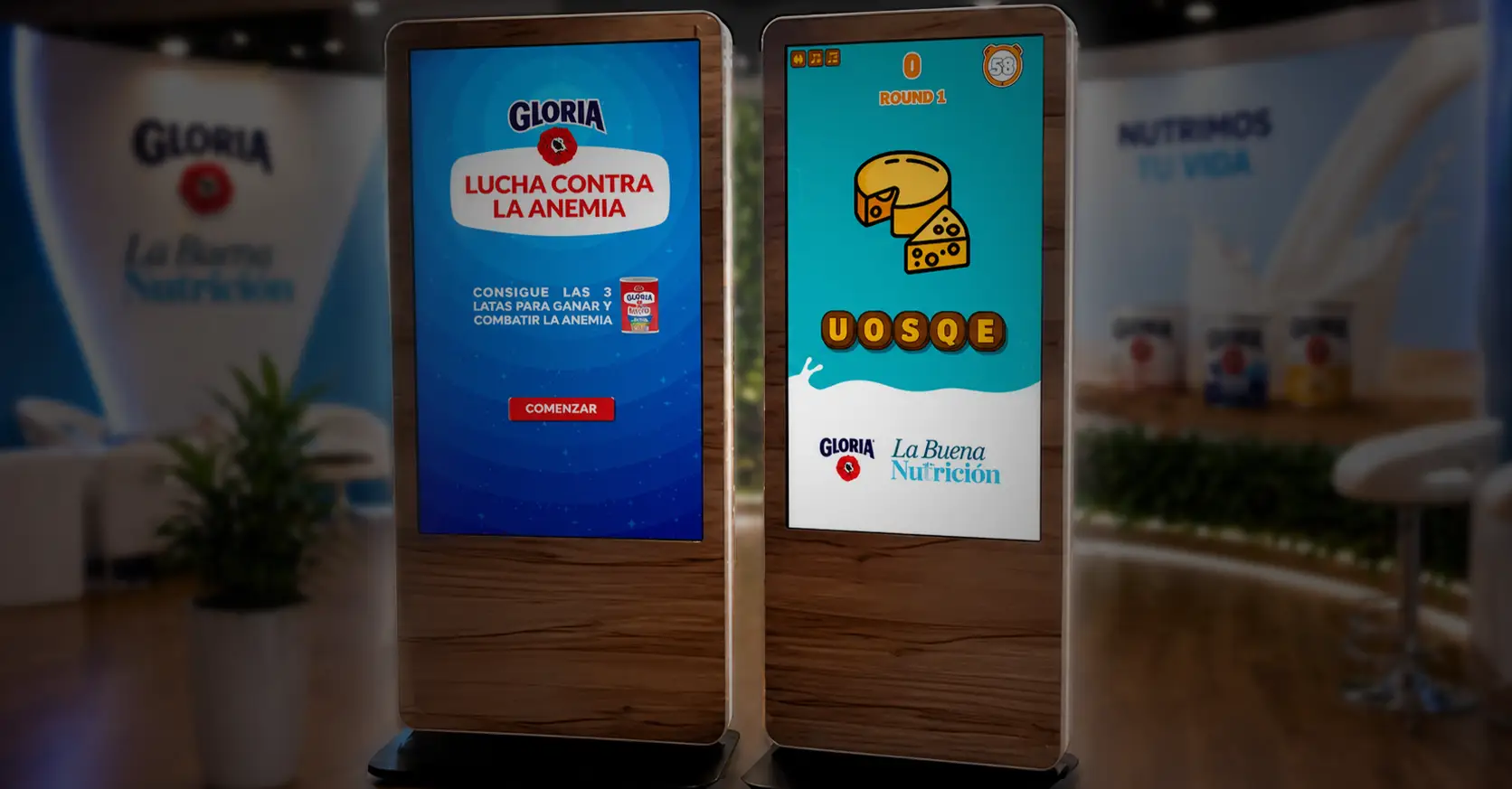 Totem Juegos Trivia Memoria Scramble Evento Gloria Alquiler